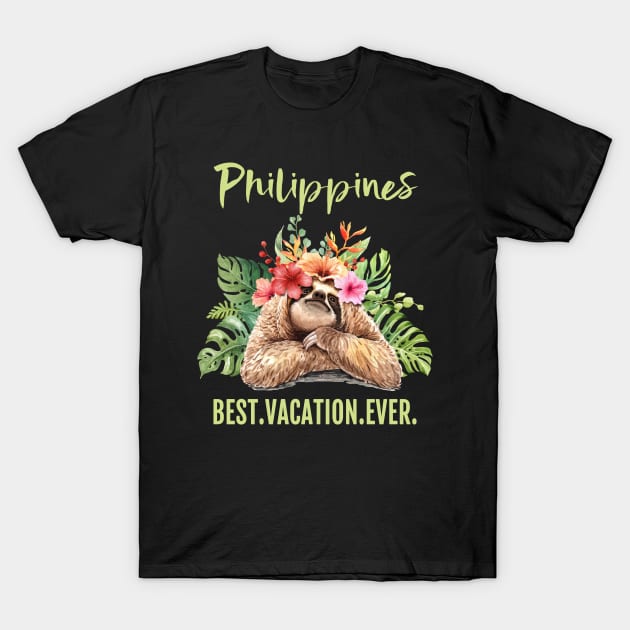 Philippines Best Vacation Ever Souvenir Gift T-Shirt by grendelfly73